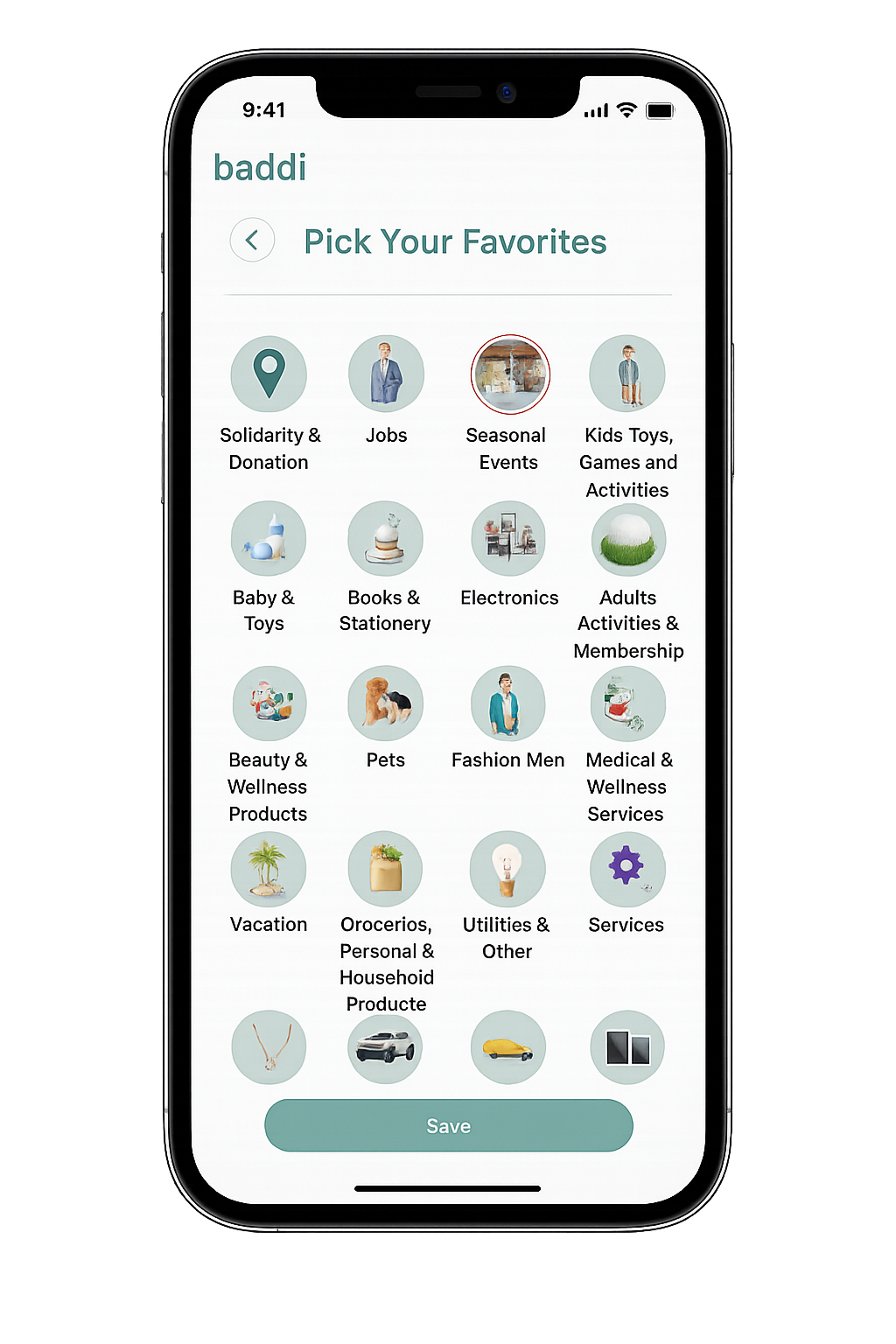 Baddi App Preview